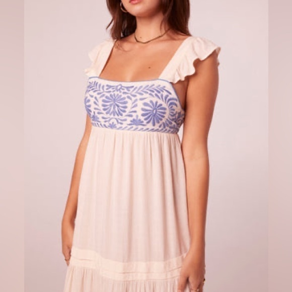 Band of the Free Navya Maxi Dress in Ecru Size S - Picture 3 of 8